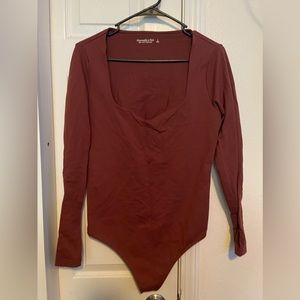 Abercrombie and fitch soft A&at collection body suit size large